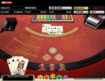 Three card poker high card losses