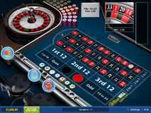 Roulette bet on a single number