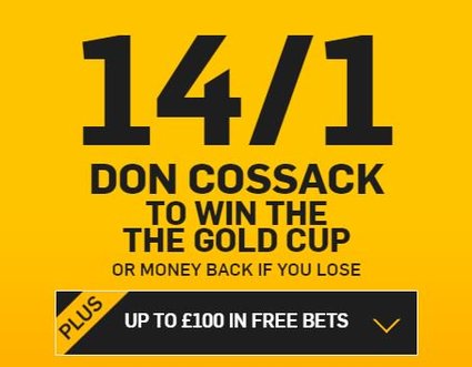Don Cossack 14 to 1 Betfair Gold Cup Offer.jpg