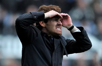 AVB looking nervous for Tottenham