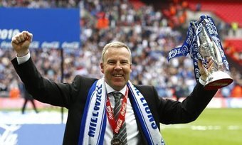 Kenny Jackett, Millwall manager, for now...